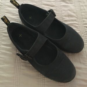 Doc Martens cotton Mary Jane Shoes